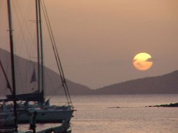 Sunset over Jost Van Dyke